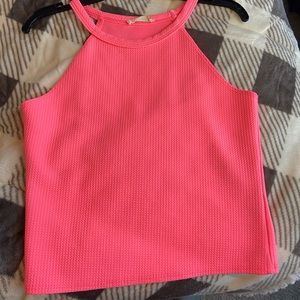 Pink tank top
